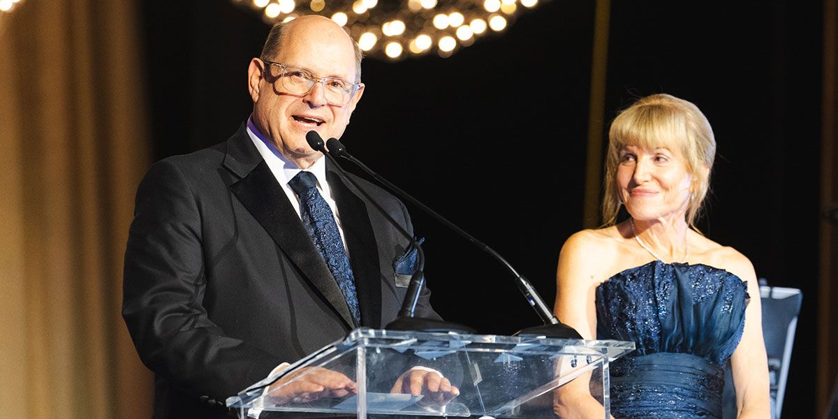Mickey Segal and his wife, Lee, recently chaired the inaugural St. Jude Evening of Hope Biennial Gala in Los Angeles.