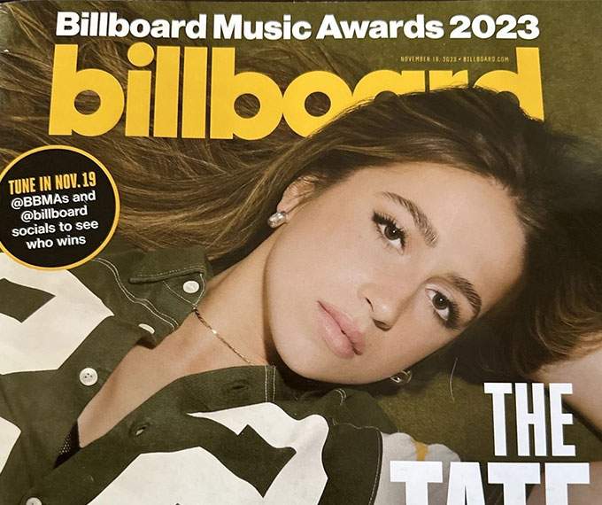Billboard magazine cover