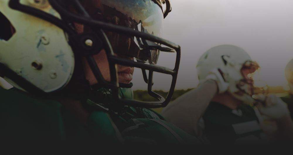 A football player